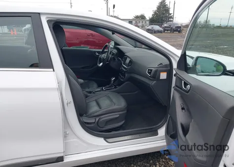 2019 Hyundai Ioniq Hybrid Limited from USA, damaged, VIN KMHC05LCXKU138457